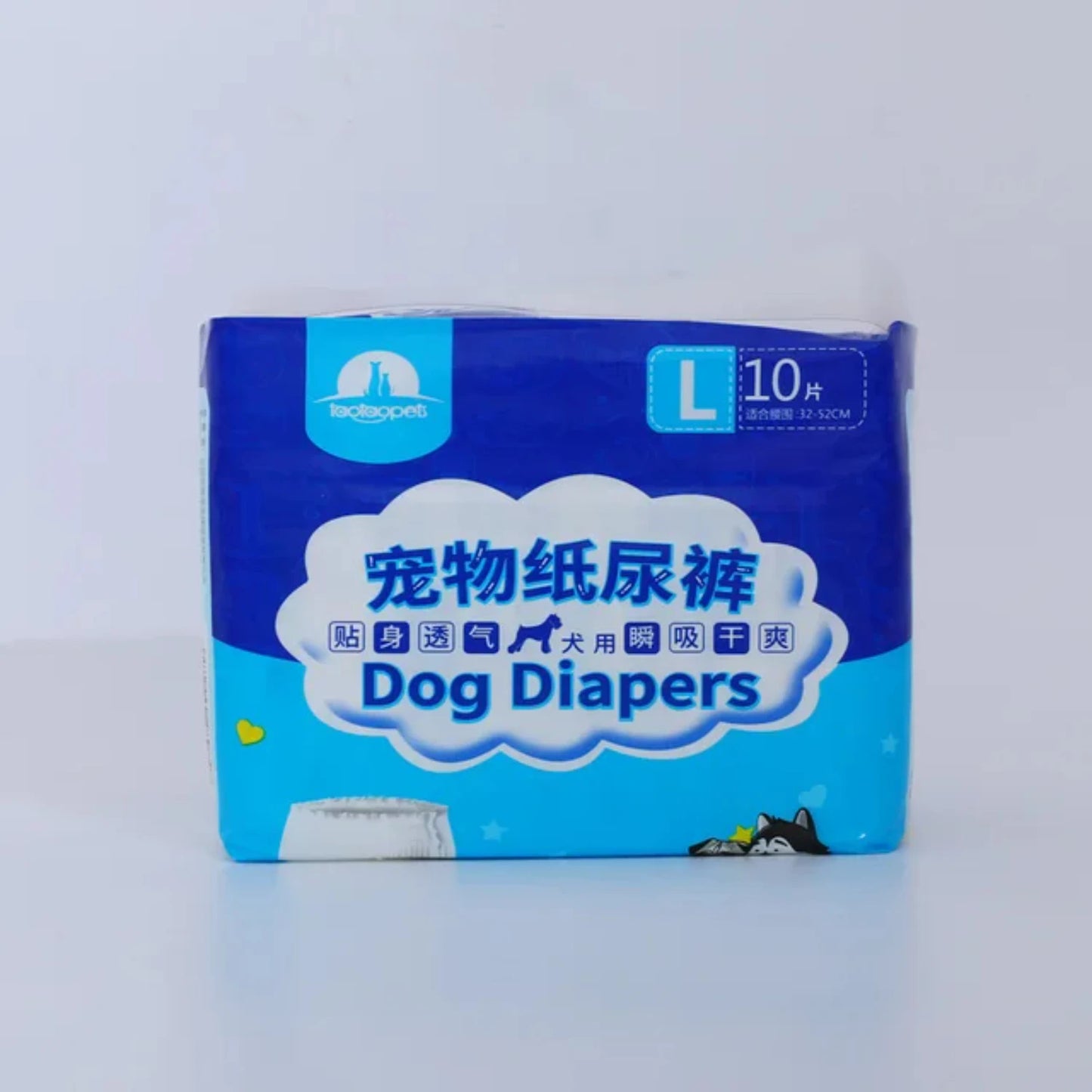 10PCS Disposable Female/Male Dog Diapers