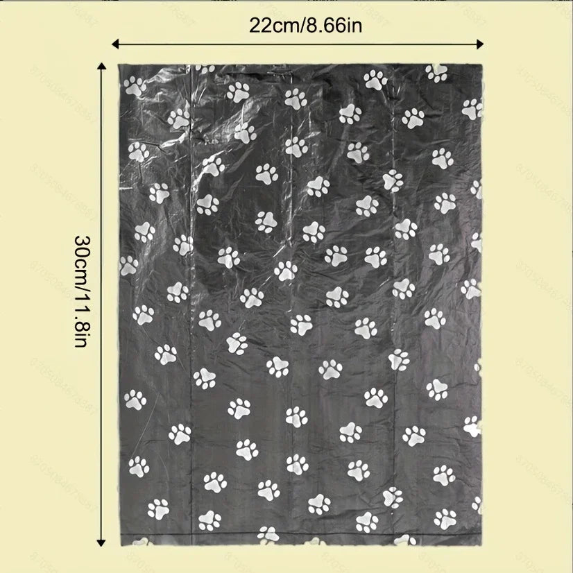 1500pcs Random Color Dog/Cat Poop Bags