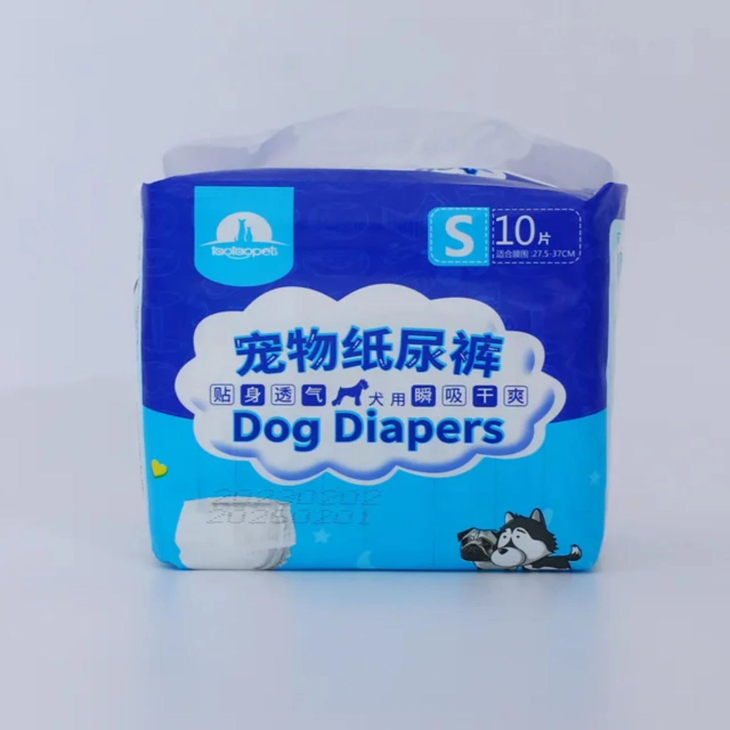 10PCS Disposable Female/Male Dog Diapers