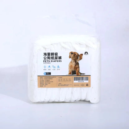 10PCS Disposable Female/Male Dog Diapers