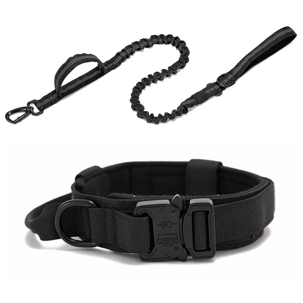 Durable Reflective Dog Collar Leash Set