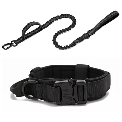 Durable Reflective Dog Collar Leash Set