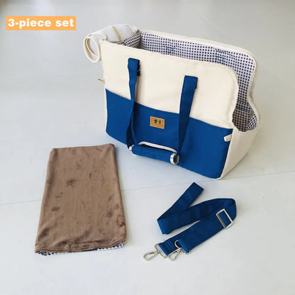 Portable Travel Carrier for Cats/ Small Dogs