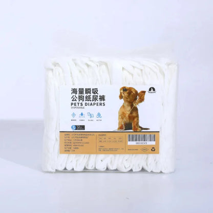 10PCS Disposable Female/Male Dog Diapers
