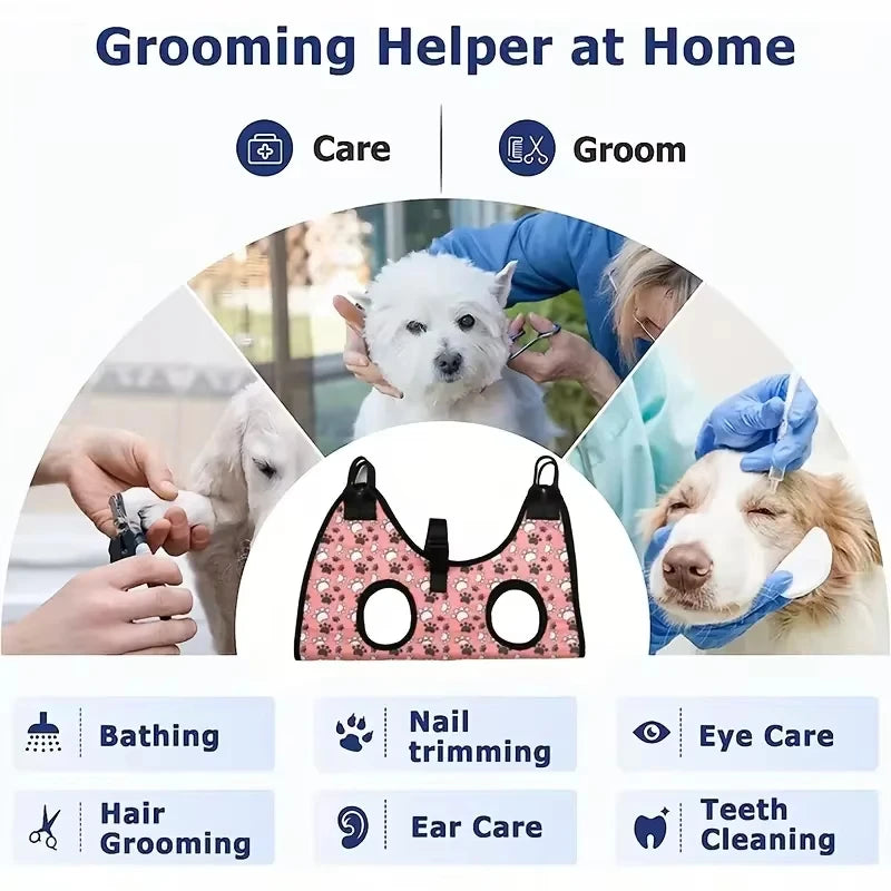 Pet Grooming Harness for Nail Trimming