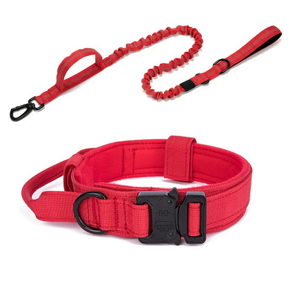 Durable Reflective Dog Collar Leash Set
