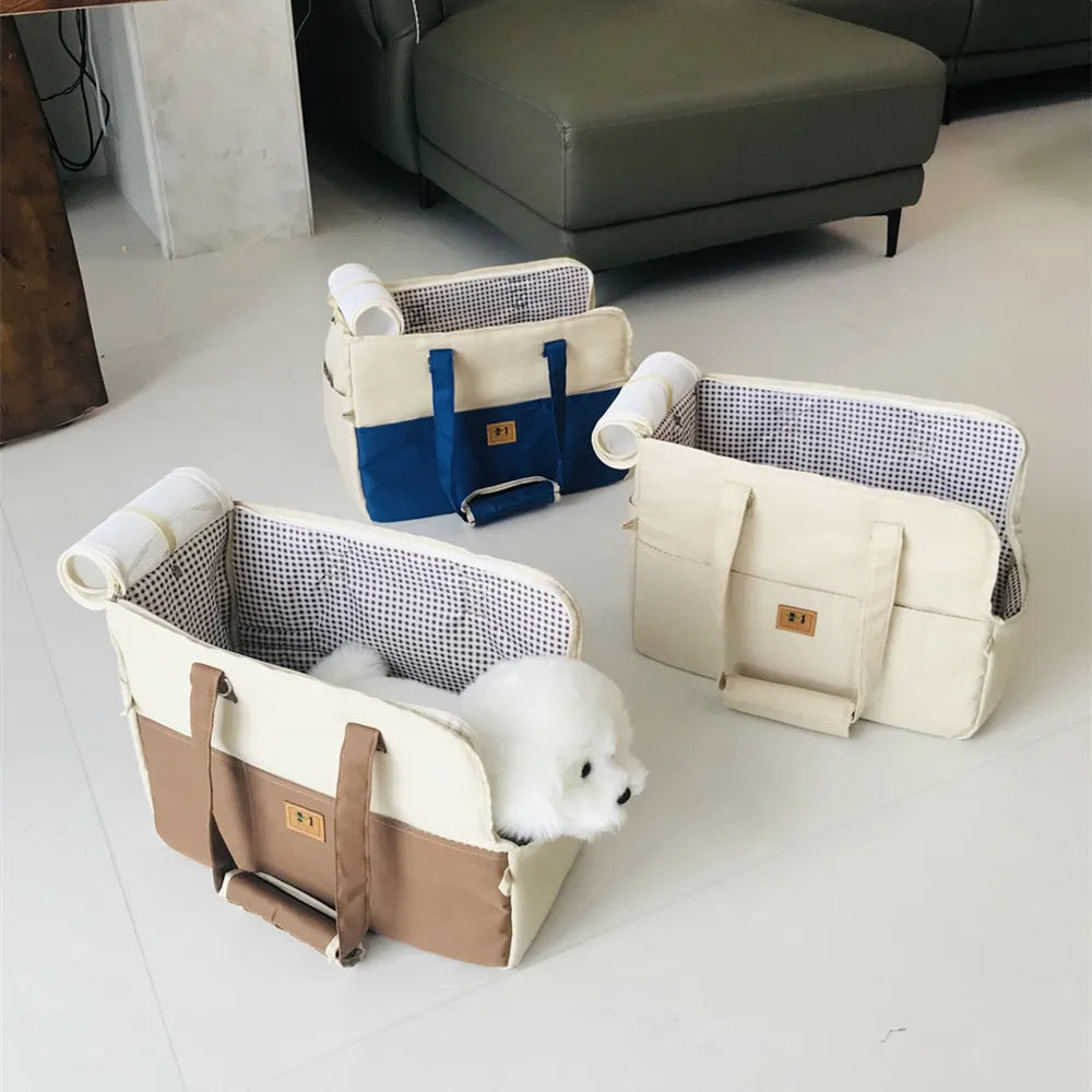 Portable Travel Carrier for Cats/ Small Dogs