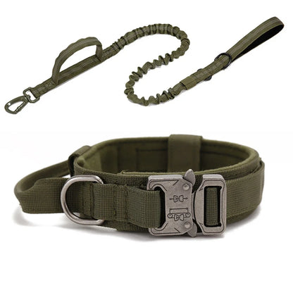 Durable Reflective Dog Collar Leash Set