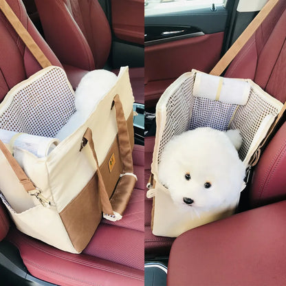 Portable Travel Carrier for Cats/ Small Dogs
