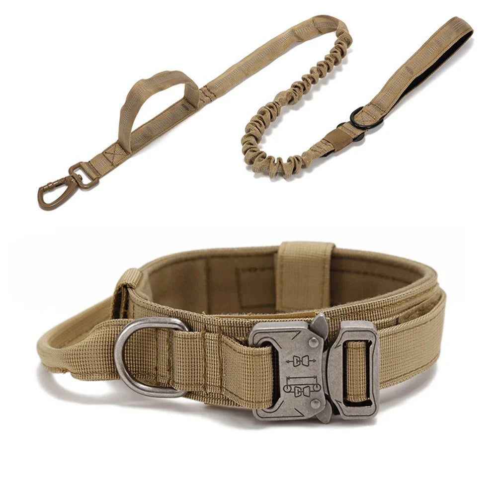 Durable Reflective Dog Collar Leash Set