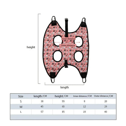 Pet Grooming Harness for Nail Trimming
