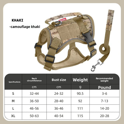 Reflective Tactical cat vest, Anti-break free