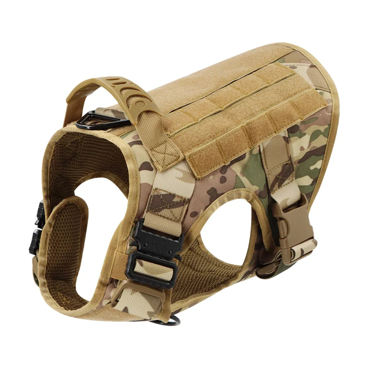 Tactical/Service Dog Harness Leash Collar