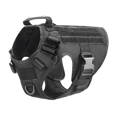 Tactical/Service Dog Harness Leash Collar