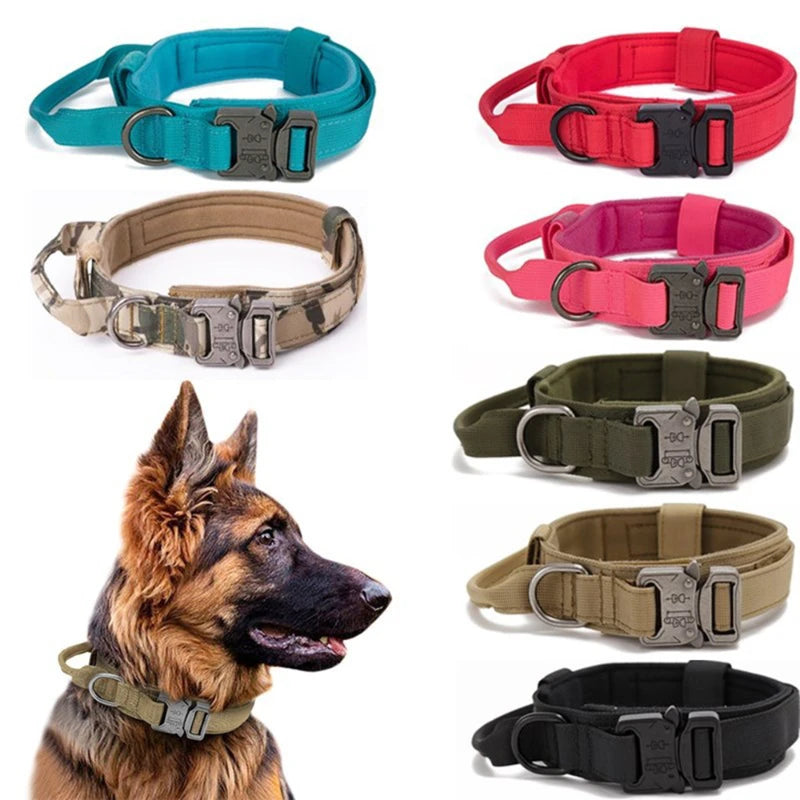 Durable Reflective Dog Collar Leash Set