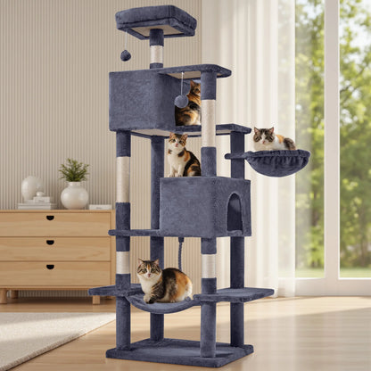 Cat Tree Tower Multi Level Cat Climbing Tower