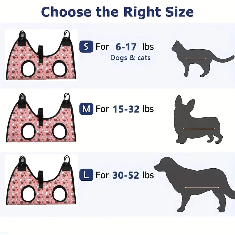 Pet Grooming Harness for Nail Trimming